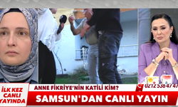 Samsun'da Fikriye Turgut dosyasında canlı yayında gerginlik