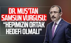 Dr. Mehmet Muş'tan Samsun vurgusu: “Hepimizin ortak hedefi olmalı”