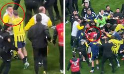 Galatasaray-Fenerbahçe derbisinde kavga!