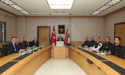 Samsunspor-Amedspor maçı öncesi güvenlik toplantısı yapıldı
