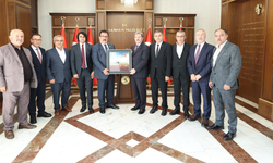 MHP ve SAMKON heyetinden Vali Orhan Tavlı’ya ziyaret