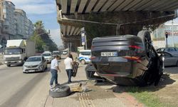 Samsun’da 2,6 milyonluk otomobilin sevinci 1 saat sürdü