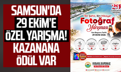 Samsun'da 29 Ekim’e özel yarışma! Kazanana ödül var