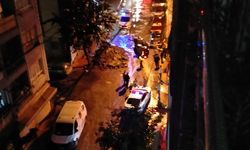 Samsun’da caddede kaza: Otomobil devrildi