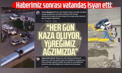 Samsun'da kavşak tepkisi! "Her gün kaza oluyor, yüreğimiz ağzımızda"