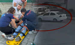 Samsun’da kaza anı kamerada! Aralarında çocuk da var