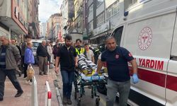 Samsun'da kuryenin başına gelenler kamerada