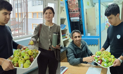 Samsun’da öğrencilerden öğretmenlerine “sağlıklı yaşam” mesajı