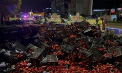 Samsun'da ortalık savaş alanına döndü! 10 ton kapya biber yolda