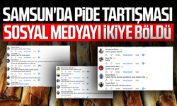 Samsun'da pide tartışması sosyal medyayı ikiye böldü