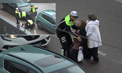 Samsun’da polisin yaralı kadına yardımı yürekleri ısıttı