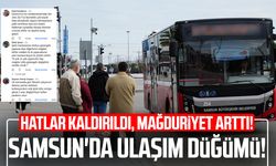 Samsun'da ulaşım düğümü! Kaldırılan hatlar vatandaşı mağdur etti