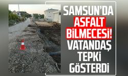 Samsun’da vatandaş isyan etti: “Bu yol neden yeniden kazılıyor?”