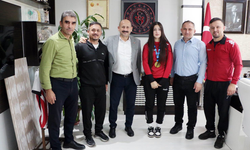 Samsunlu Berra Kapusuz’dan şampiyonluk sonrası ziyaret