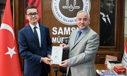 Samsunlu hafız Yunus Emre Yılmaz Türkiye üçüncüsü oldu