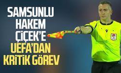 Samsunlu hakem Samet Çiçek’e UEFA’dan uluslararası görev