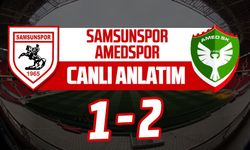 CANLI ANLATIM | Samsunspor - Amed SK maçı canlı anlatım: 1-2