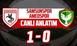CANLI ANLATIM | Samsunspor - Amed SK maçı canlı anlatım: 1-0