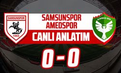 CANLI ANLATIM | Samsunspor - Amed SK maçı canlı anlatım