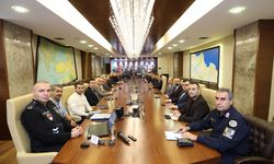 Samsunspor-Amed SF maçı öncesi güvenlik toplantısı
