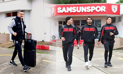 Samsunspor Başakşehir maçı için İstanbul’a hareket etti