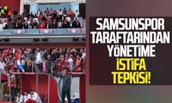 Samsunspor taraftarından yönetime istifa tepkisi!