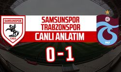 CANLI ANLATIM | Samsunspor - Trabzonspor maçı canlı anlatım: 0-1