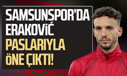 Samsunspor’da Eraković paslarıyla öne çıktı!