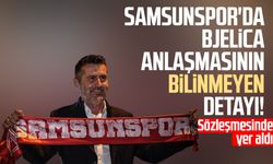 Samsunspor'da Nenad Bjelica anlaşmasının bilinmeyen detayı