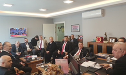 Samsunspor'dan İYİ Parti'ye ziyaret