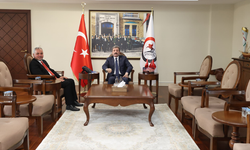 Samsun’un yeni İl Müftüsü Hasan Güneş’ten Vali Tavlı’ya ziyaret