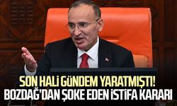 Bekir Bozdağ, TBMM Başkanvekilliği görevinden istifa etti