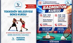 Tekkeköy’de gençler sporla buluşuyor