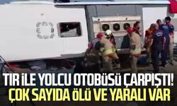 Manisa’da feci kaza! TIR ile otobüs çarpıştı: 11 ölü, 26 yaralı