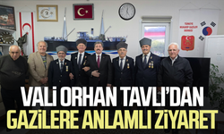 Samsun'da Vali Orhan Tavlı’dan gazilere anlamlı ziyaret