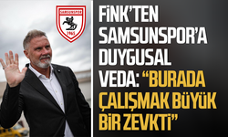 Teknik Direktör Thorsten Fink’ten Samsunspor’a duygusal veda