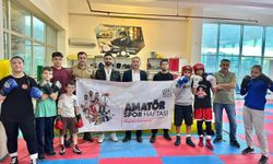 Salıpazarı’nda genç sporcularla Amatör Spor Haftası buluşması