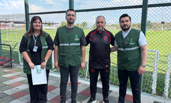 Yeşilay’dan Samsun’daki futbol akademilerine ziyaret