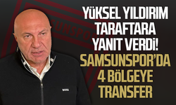 Yüksel Yıldırım taraftara yanıt verdi! Samsunspor’da 4 bölgeye transfer
