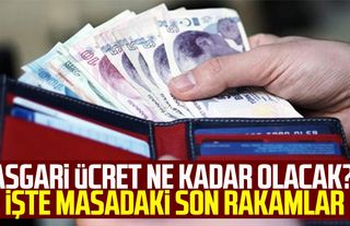 Asgari ücret ne kadar olacak? İşte masadaki son rakamlar