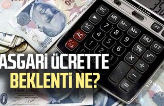 Asgari ücrette beklenti ne?