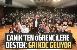 Canik'ten öğrencilere destek: Gri Koç Gökhan Müftüoğlu geliyor