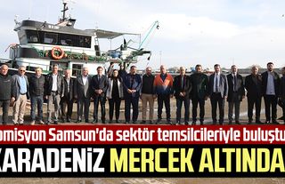 Karadeniz mercek altında! Komisyon Samsun'da sektör temsilcileriyle buluştu