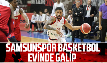 Samsunspor Basketbol Evinde Galip 84-69