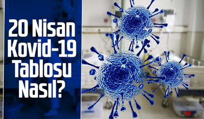 20 Nisan Koronavirüs Tablosu Nasıl?