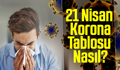21 Nisan Koronavirüs Tablosu Nasıl?