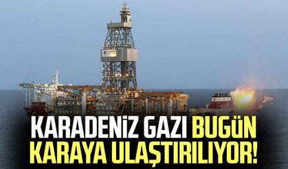 Karadeniz gazı bugün karaya ulaştırılıyor! Cumhurbaşkanı Erdoğan duyuracak