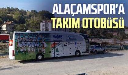 Alaçamspor'a takım otobüsü 