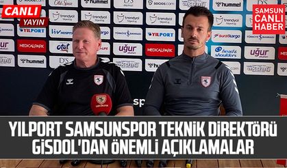 Yılport Samsunspor Teknik Direktörü Markus Gisdol'dan önemli açıklamalar