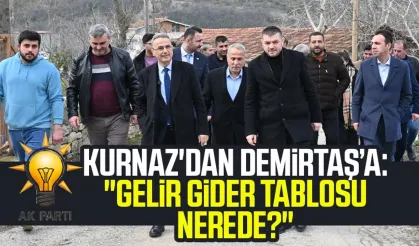 AK Parti İlkadım Belediye Başkan Adayı İhsan Kurnaz'dan Necattin Demirtaş’a: "Gelir gider tablosu nerede?"